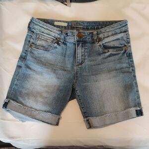 Kut from the Kloth Light Blue Jean Shorts